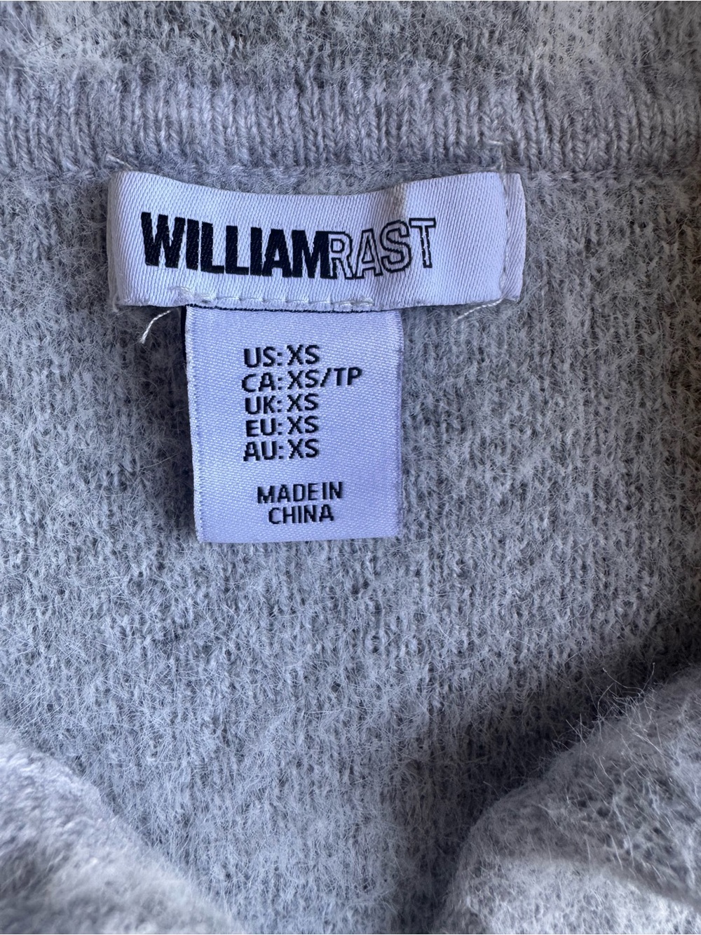 William Rast Light Gray Button-Front Shacket - Picture 5 of 9